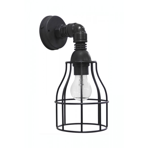 Wall Light PP-27Ap/Fun-10 90 1/L Black