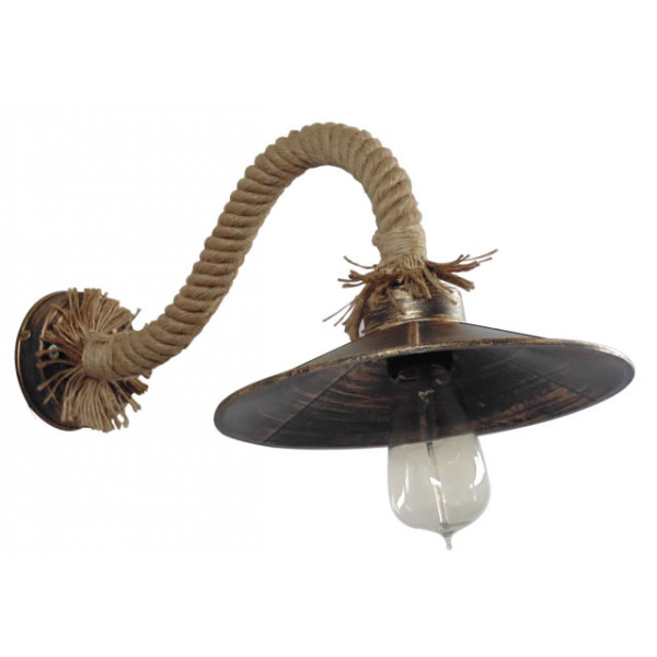 Wall Light UT-150Ap Rope UT-BRonze