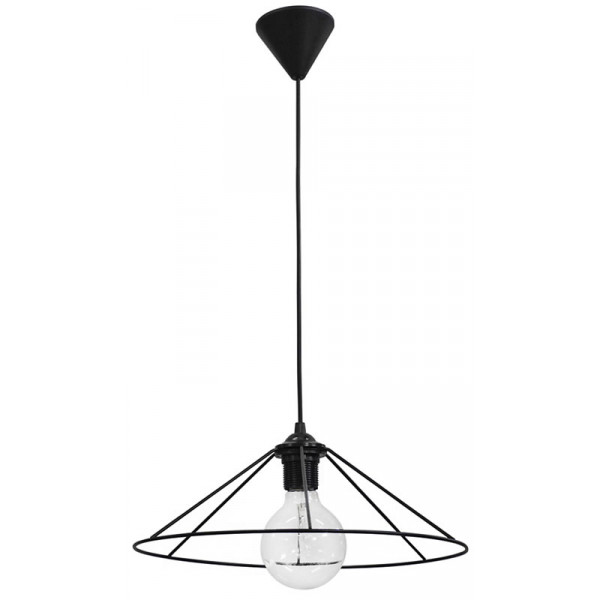 Lamp Metal Fun-350/24 1L Pendel Black