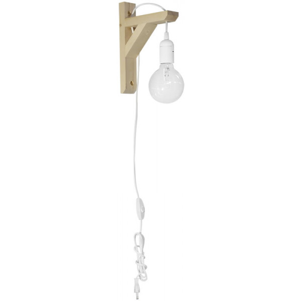 Wall Light E/27Ap FisWhite