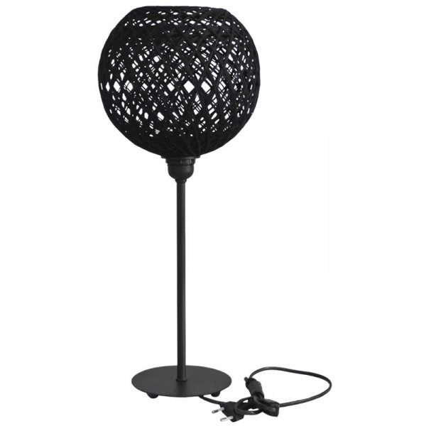 Silk-01/PR Table Lamp Black V20
