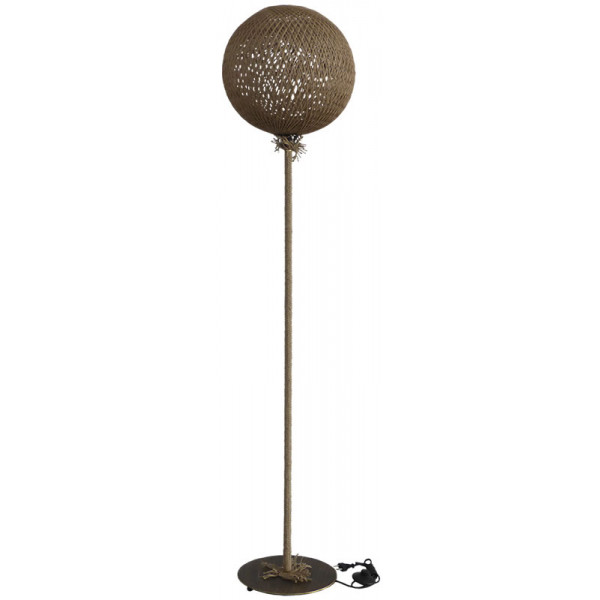 Silk-02 Floor Lamp Rope Natur-UT-BR