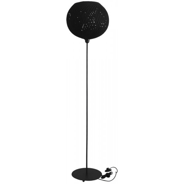 Silk-02 Floor Lamp Black V35