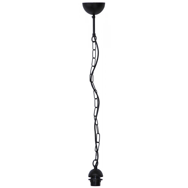 Pendant E-27K 1L Syrma Black