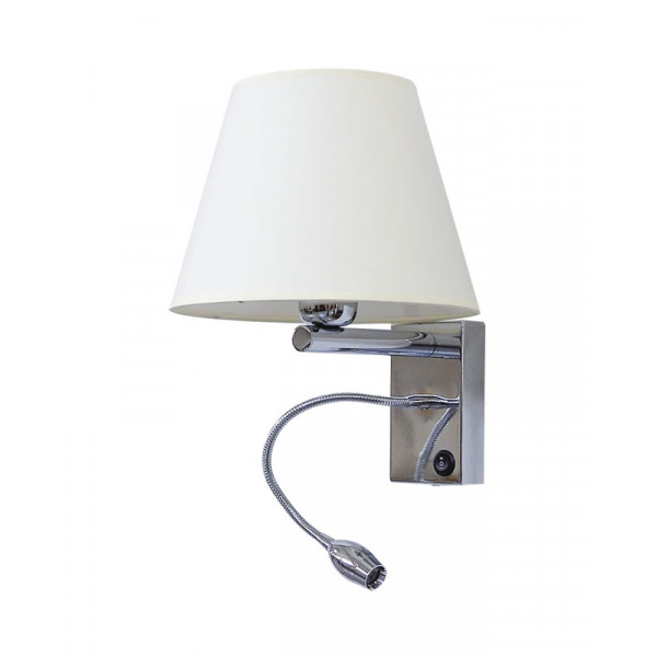 Wall Light Ah-01 2L Hat Led Ni-Ekru