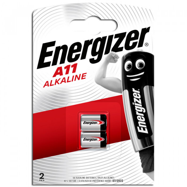 Lithium battery Energizer E11A in 2 pieces blister pack