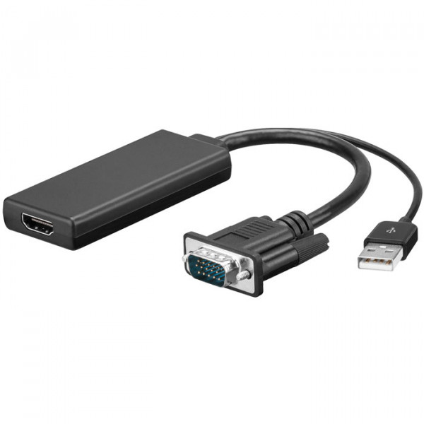 VGA to HDMI adapter cable.