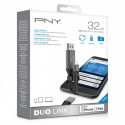 PNY P-FDI32GLA02GC-RB OTG DUO-LINK 3.0 32GB - PNY DUO-LINK 3.0