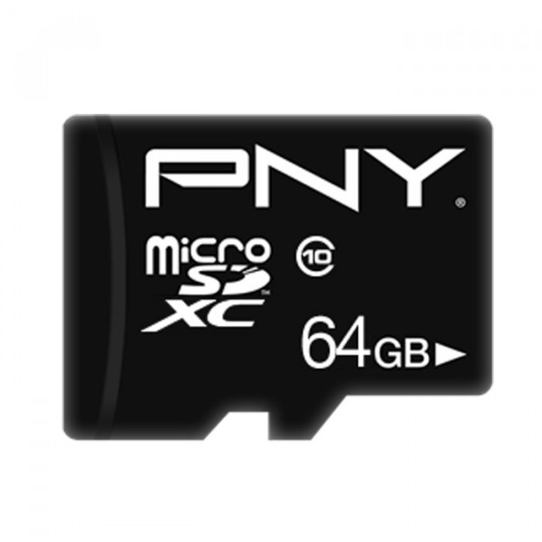 PNY P-SDU64G10PPL-GE 64GB - MicroSDXC Performance 100MB/s 64GB 