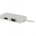 Mini DisplayPort multi adapter Mini DisplayPort - DVI + VGA + HDMI.