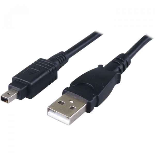 USB 2.0 connection cable for Fuji digital cameras.
