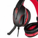 NOD GROUND POUNDER - NOD gaming headset with adjustable microphone and red LED