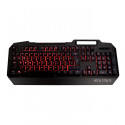 NOD METAL STEALTH - Wired gaming keyboard with 7 color RGB LED backlighting