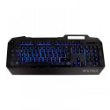 NOD METAL STEALTH - Wired gaming keyboard with 7 color RGB LED backlighting