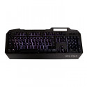 NOD METAL STEALTH - Wired gaming keyboard with 7 color RGB LED backlighting