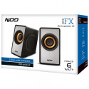 NOD SideFX - Stereo speakers 2.0, 6W.