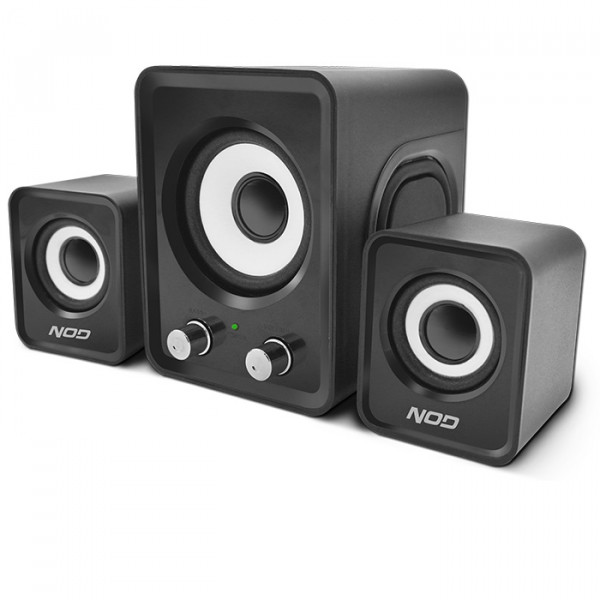 NOD Base.2.One - Stereo speakers 2.1, 2 x 3W & 1 x 5W.