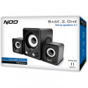 NOD Base.2.One - Stereo speakers 2.1, 2 x 3W & 1 x 5W.