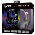 NOD DEPLOY - USB Gaming Headset with RGB LED lighting, vibration and control.