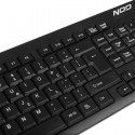 NOD ValuePro Wireless - 2,4GHz wireless keyboard and mouse set with Greek layout.