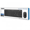 NOD ValuePro Wireless - 2,4GHz wireless keyboard and mouse set with Greek layout.