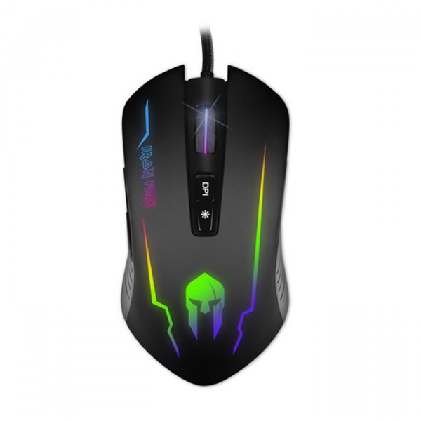 NOD IRON FIRE - Wired RGB Gaming mouse with up to 3200DPI resolution.