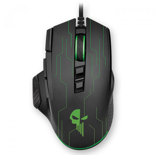 NOD PUNISHER - Wired RGB Gaming mouse with up to 3200DPI resolution.