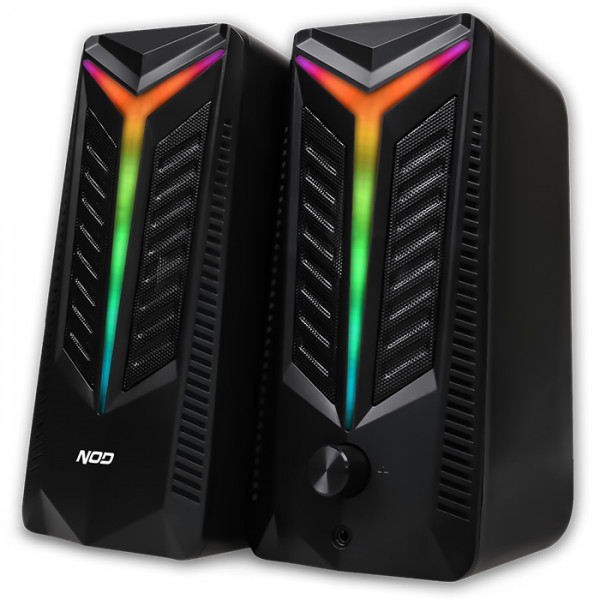 NOD AURORA - RGB Stereo speakers 2.0, 16W.