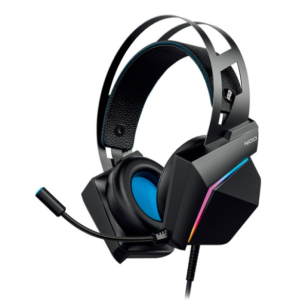 NOD CHAOS - Gaming headset with flexible microphone and RGB LED.