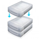 IB-AC602A - Storage solution of the third kind. Protects any 3.5" HDD, for transport and storage.