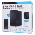 IB-RD3621U3 - IB-RD3621U3 - 2 bay RAID enclosure for 3.5" HDD