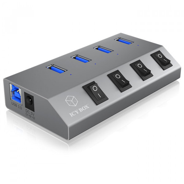 IB-HUB1405 - IB-HUB1405 4 Port USB 3.0 Hub and charger