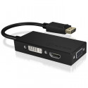 IB-AC1031 3-in-1 adapter DisplayPort in HDMI/ DVI-D / VGA 