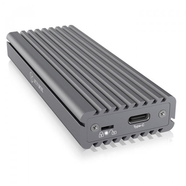 IB-1817M-C31 - External Type-C aluminium enclosure for M.2 NVMe SSD