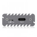 IB-1817M-C31 - External Type-C aluminium enclosure for M.2 NVMe SSD