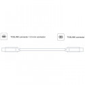 Optical Cable Toslink male - Toslink male + 3.5mm male, 3m