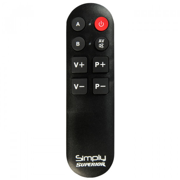 Universal learning remote control for one TV set combined with any digital receiver or Pay TV