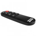 Universal learning remote control for one TV set combined with any digital receiver or Pay TV