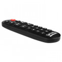 Universal learning remote control for one TV set combined with any digital receiver or Pay TV
