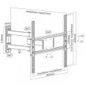 TV wall mount full motion 32"-55" 