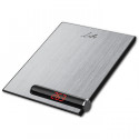 Inox electronic kitchen scale.