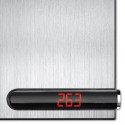 Inox electronic kitchen scale.