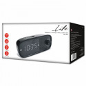 Radio alarm clock with LED display and 0.9" digits.