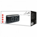 Radio alarm clock with LED display and 1.8" digits.