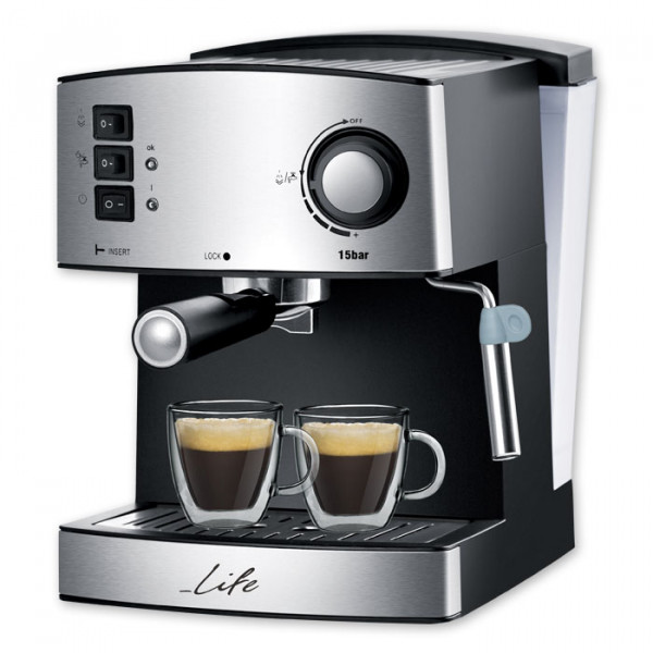 Espresso-Cappuccino machine 15bar, 850W.