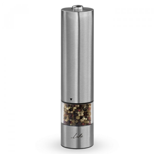 Salt and pepper electric grinder.