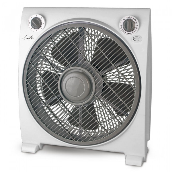 12" box fan, 50W.