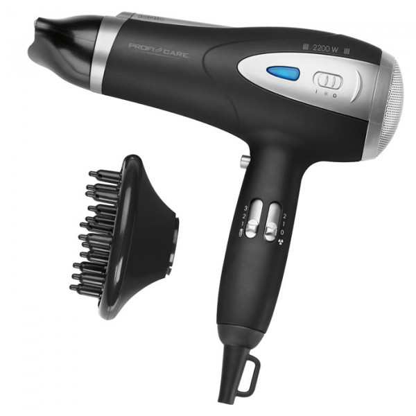 Professional hair dryer black