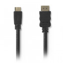 High Speed HDMI, Cable with Ethernet, HDMI Connector - HDMI Mini Connector, 2.0 m.