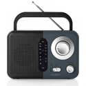 FM Radio, 2.4 W, Black / Grey.